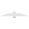 Ekena Millwork Eugene Architectural Grade PVC Gable Bracket, 60"W x 10"H x 6"D x 6"F, 4/12 Pitch GBP060X10X0606EUG00 - alternate 5